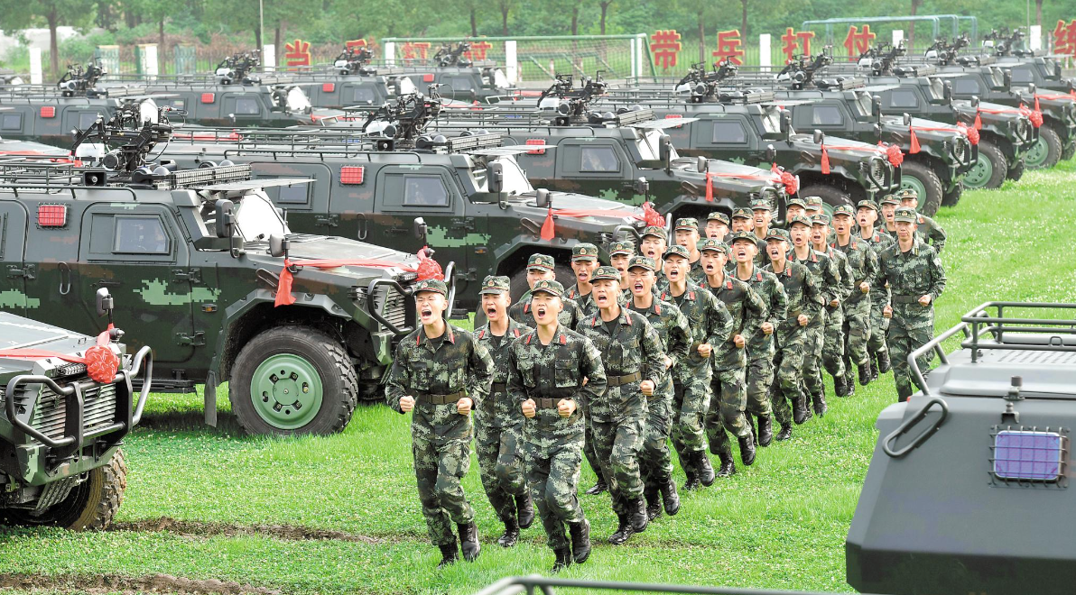 解放军部队的14个步兵师，1996年，为何改编为武警机动师？